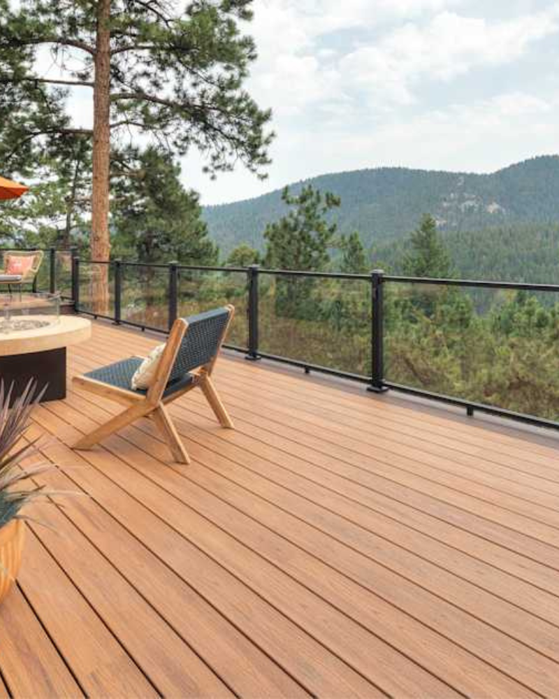 Deck composite exterior Arqihogar